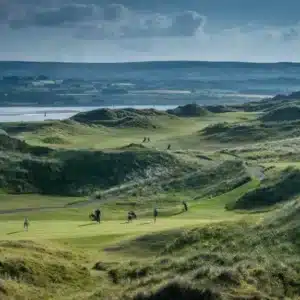 Portstewart GC aerial - Ireland Walk Hike Bike