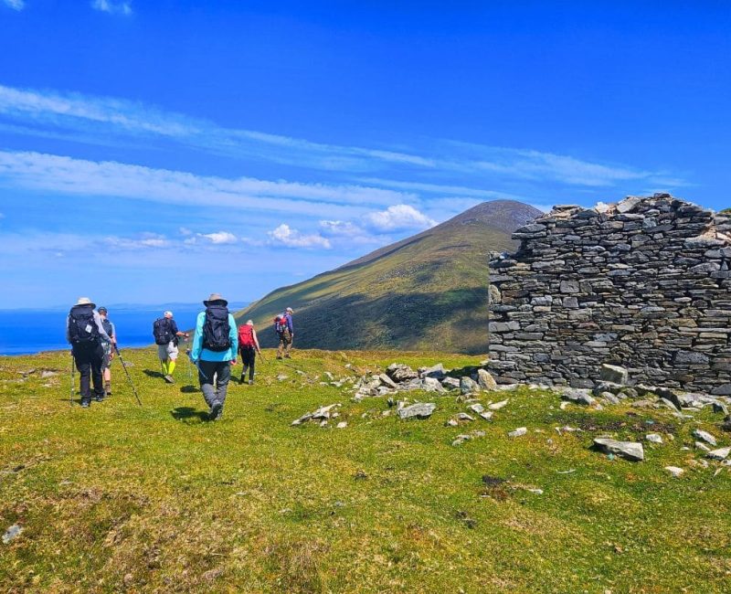 ireland-guided-hike-waw-ruins-hikers