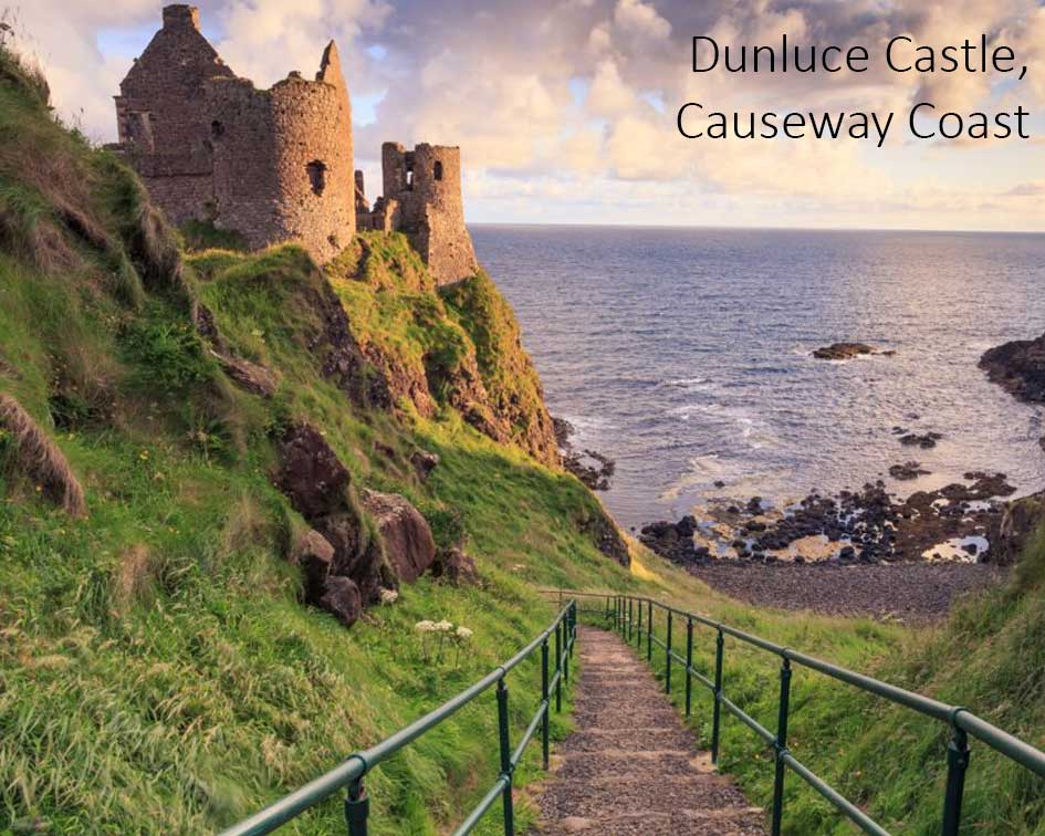 Castles in Ireland - Dunluce Castle