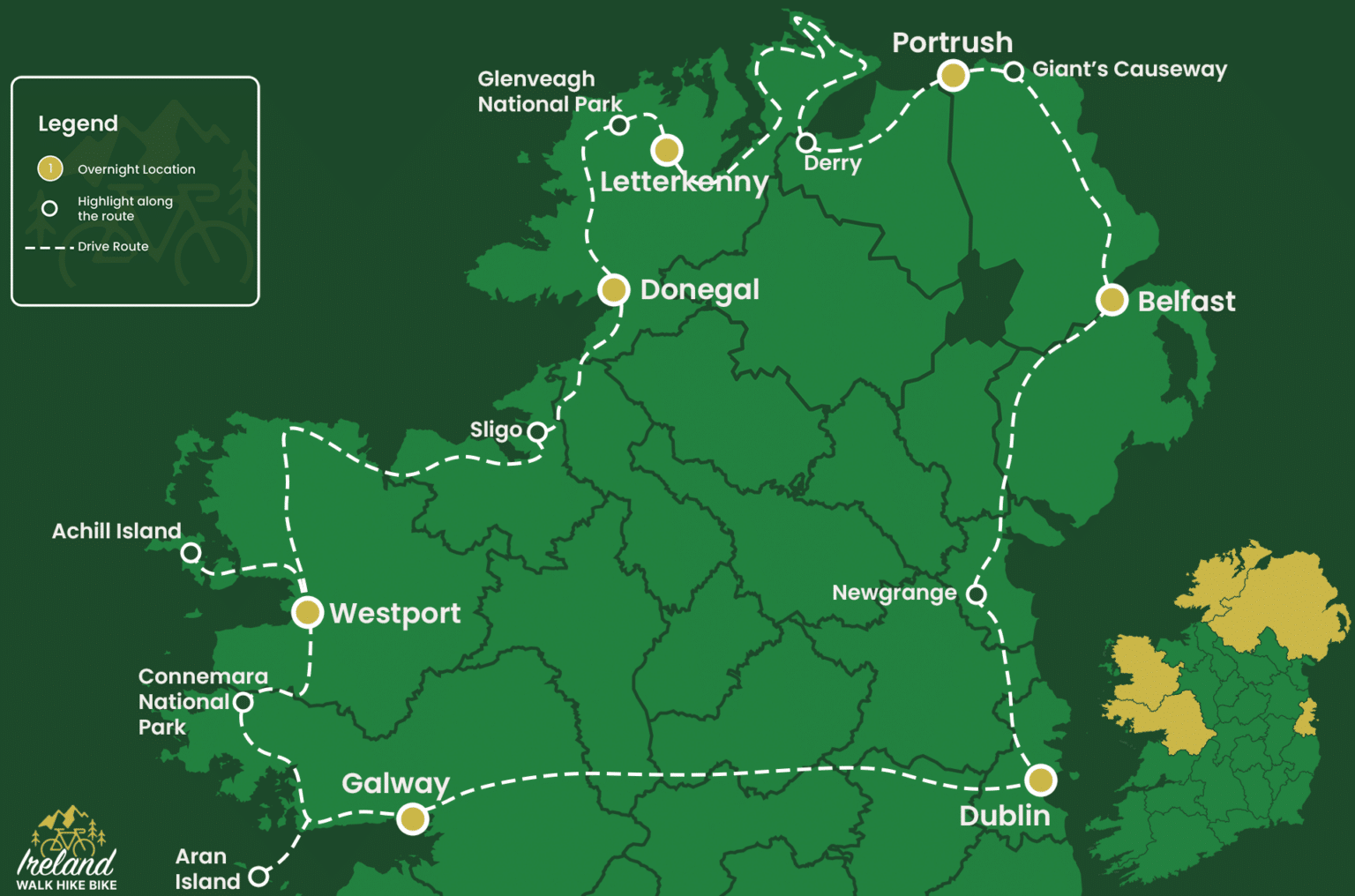 North Ireland 10 Day Drive