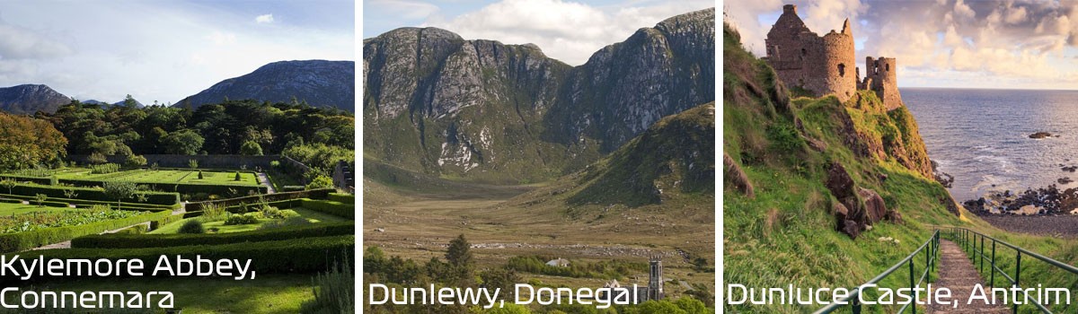 Connemara - Antrim - Donegal - Driving Vacation n Ireland