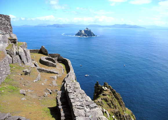 View from Skellig Michael Ireland