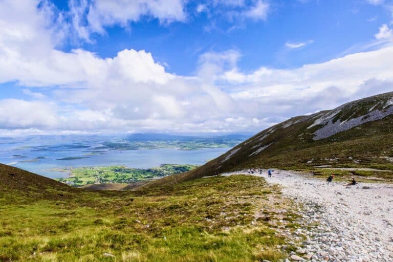Croagh Patrick ascent hkers scaled