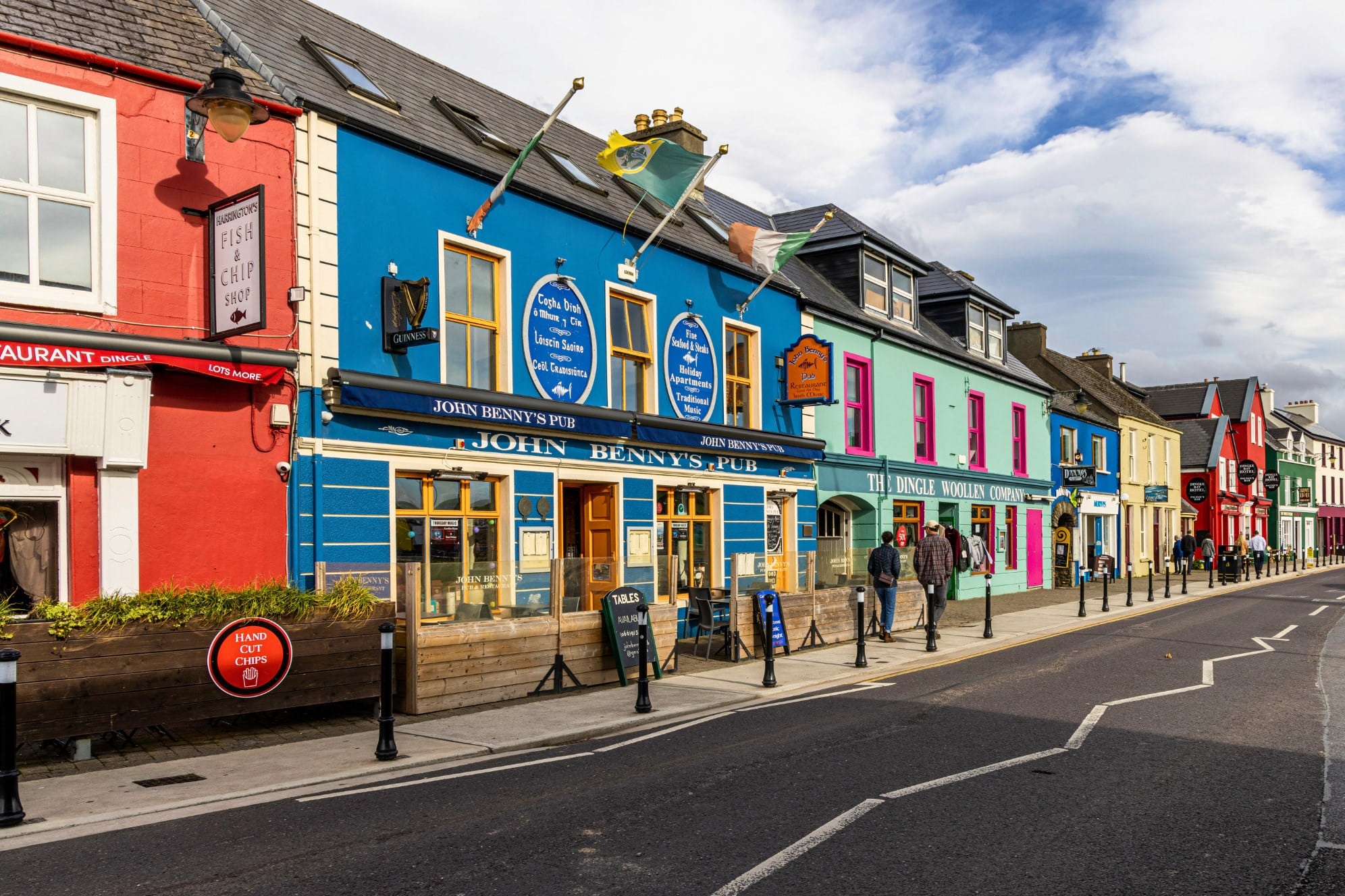 Ireland guided tour image of Dingle town