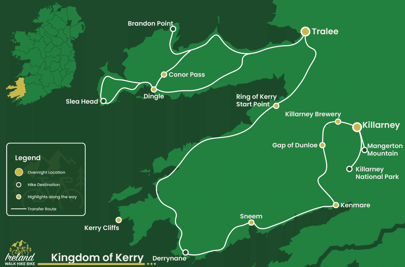 Kingdom of Kerry Map Highlight