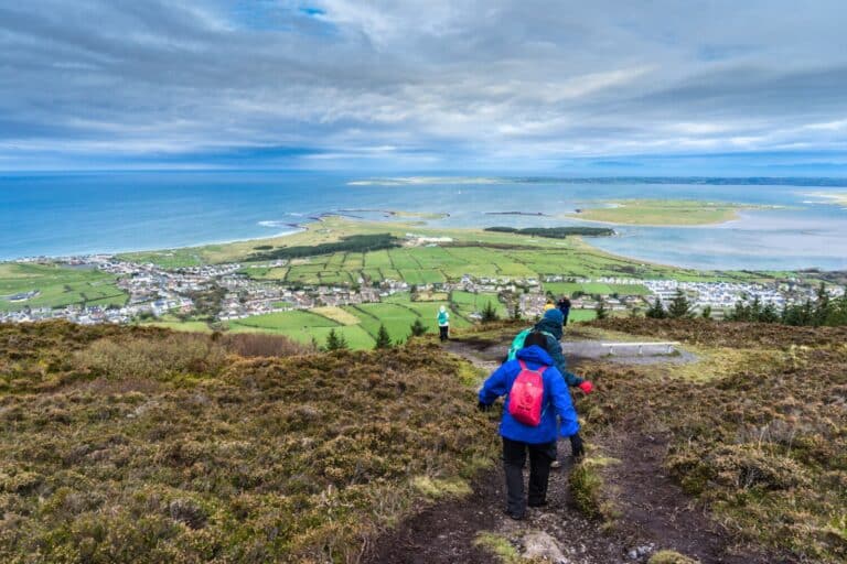 Knocknarea hike ireland scaled