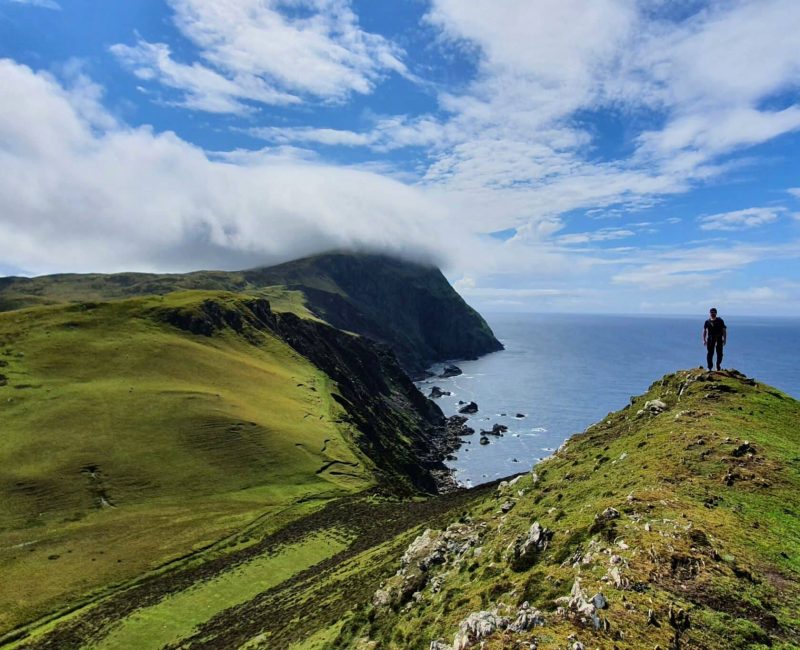 Clare Island hiker scaled