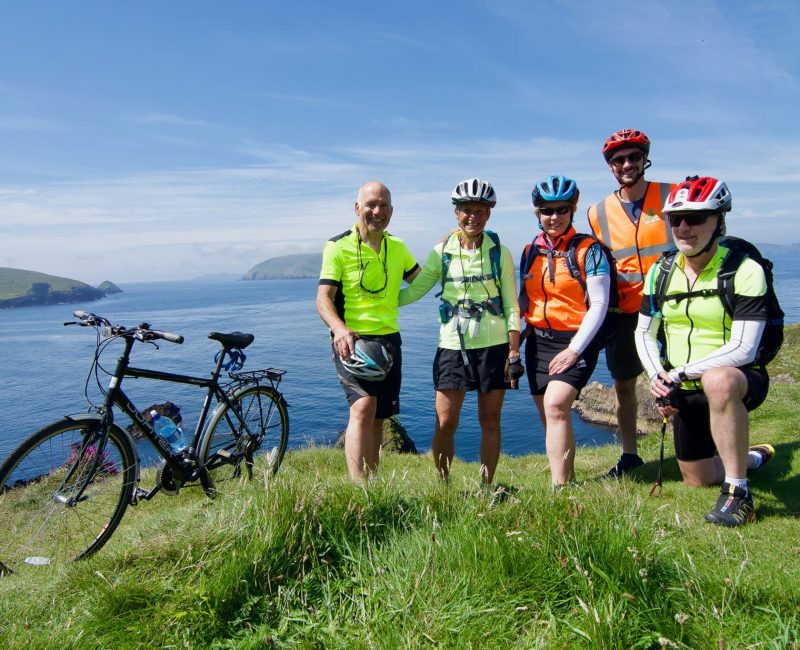 Highlights of Kerry Cycle CyclistsGroupDunquin8