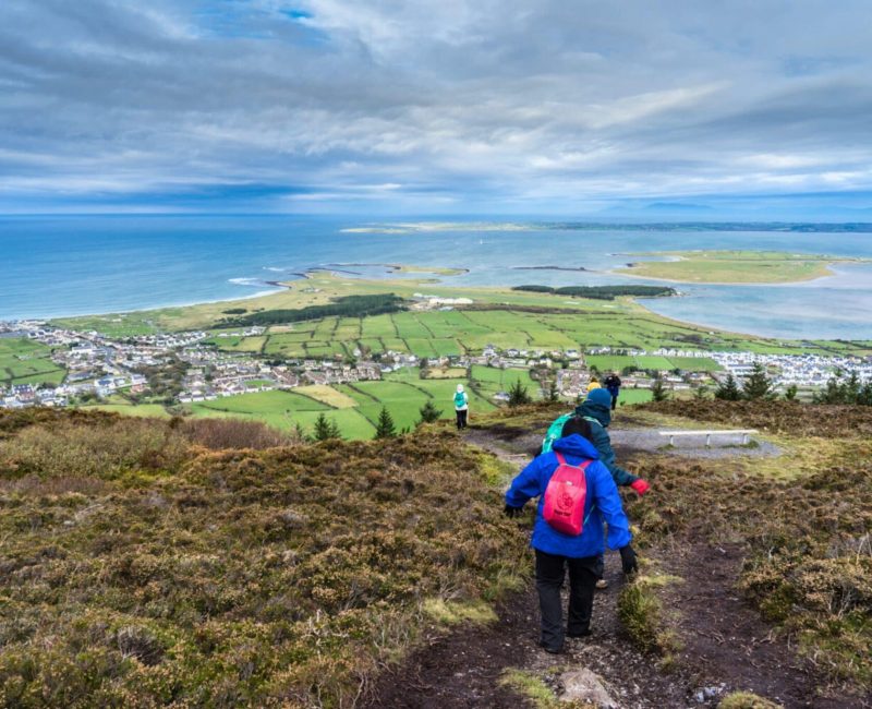 Knocknarea hike ireland scaled