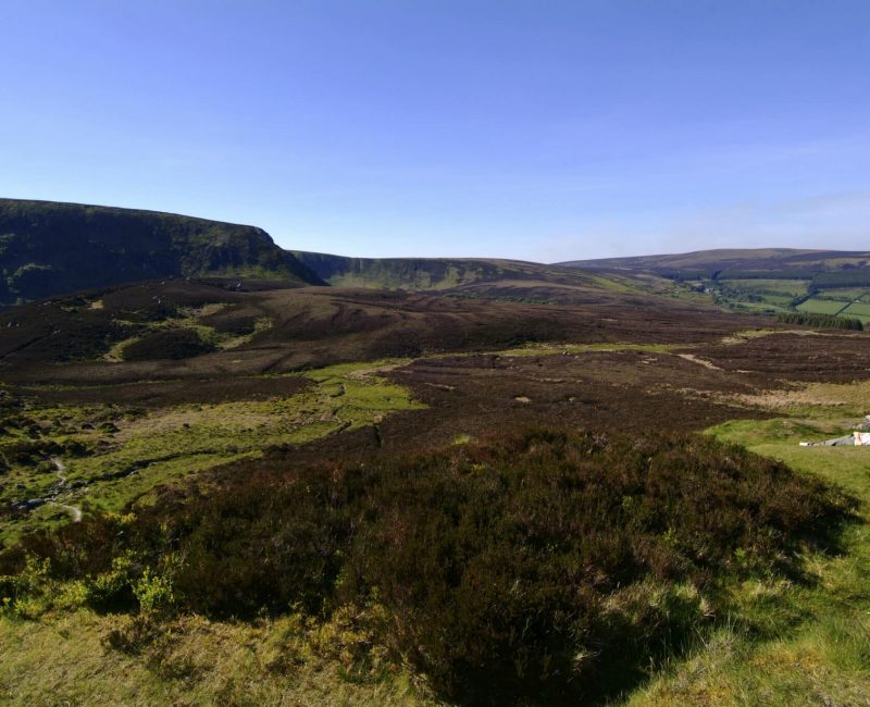 Wicklow Mountains and Lough Dan